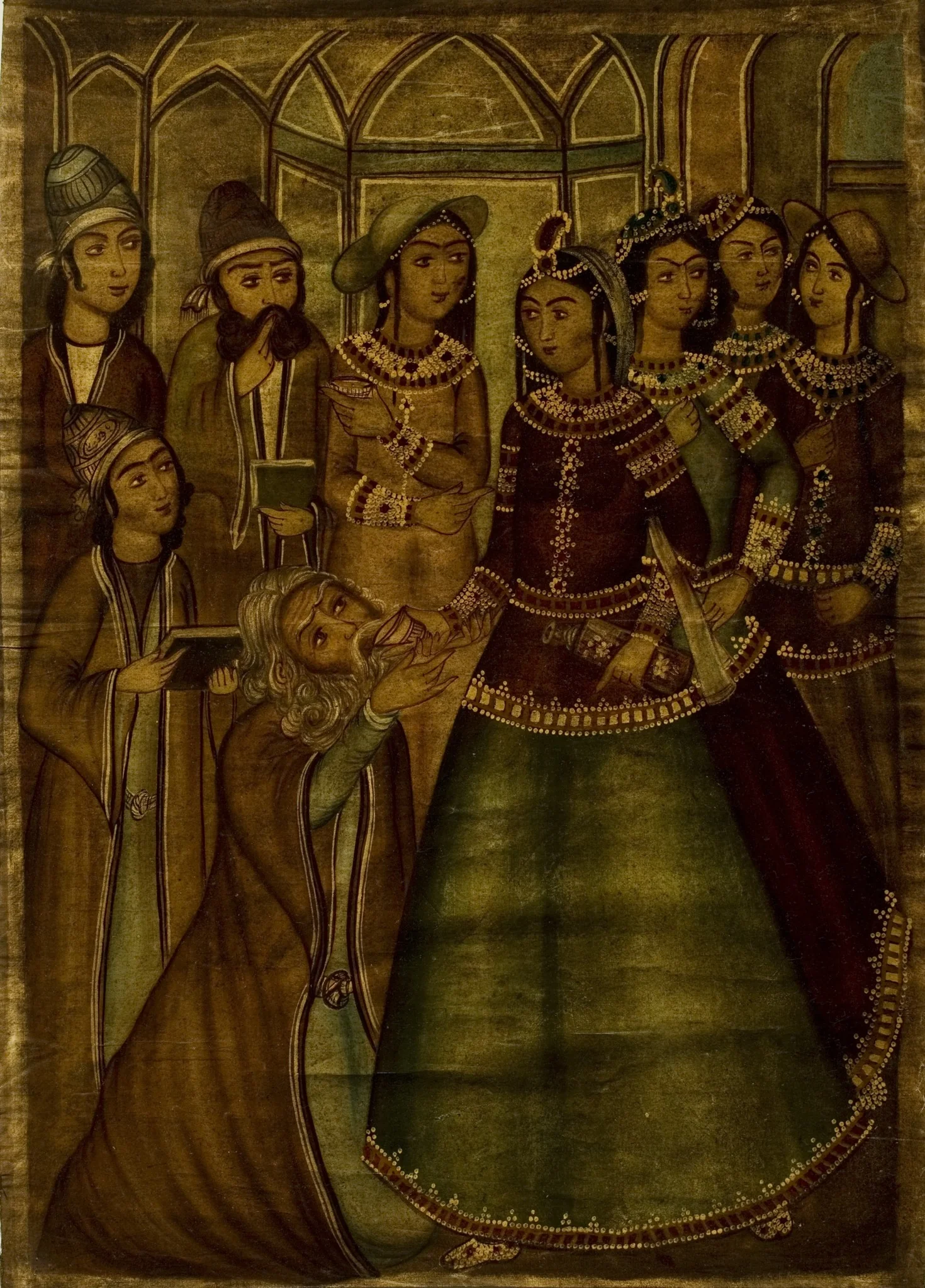 Shaykh Sanan and the Christian Maiden, detail