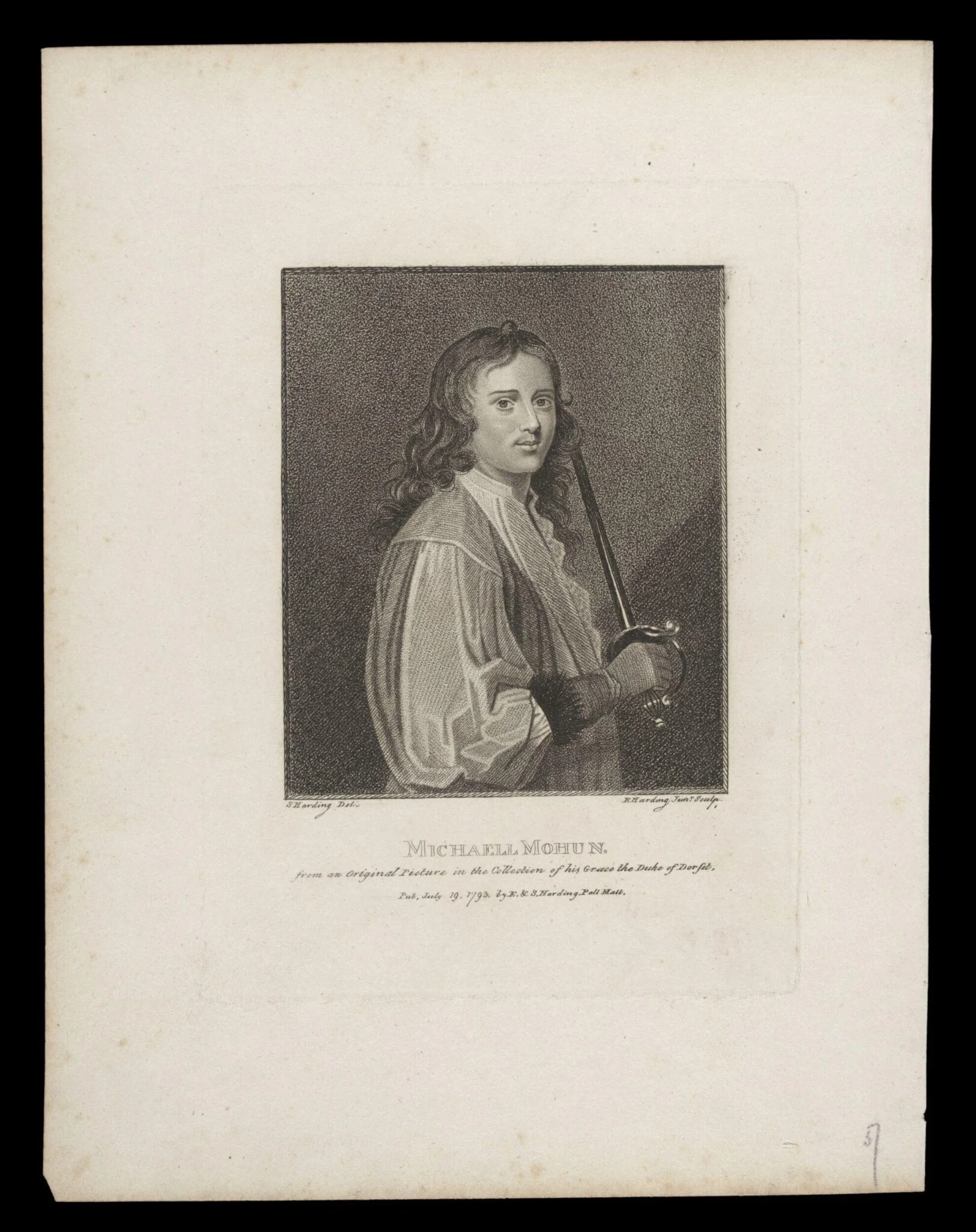 H Beard Print Collection, detail