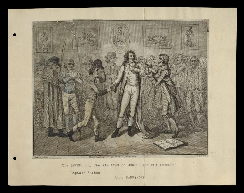 H Beard Print Collection, by Francis Barlow, 1