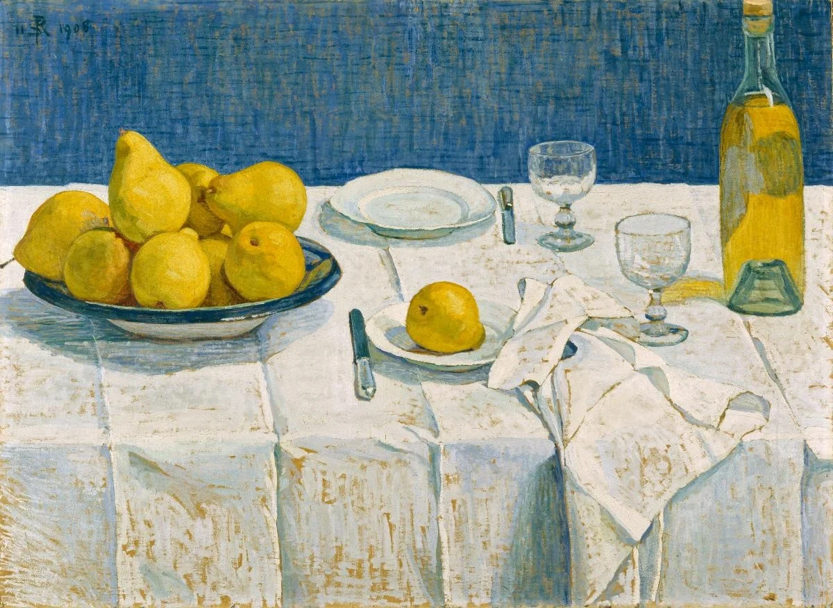 Der Tisch, detail