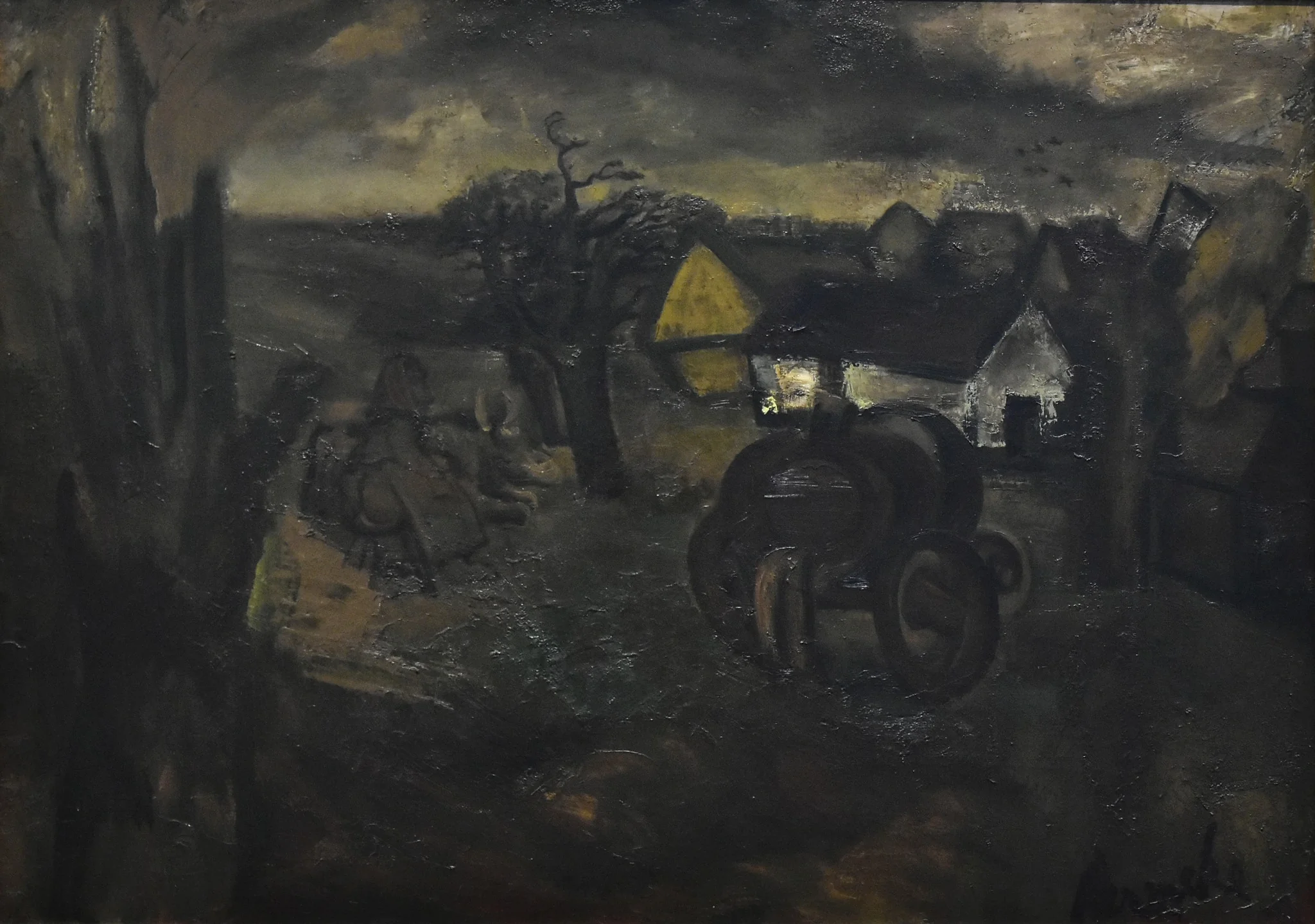Hoeve in Vlaanderen, detail