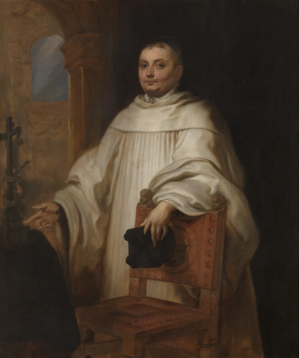 Benedictus van Thulden, prieur de l'abbé de Saint-Bernard, by Theodoor van Thulden, oil, 1660