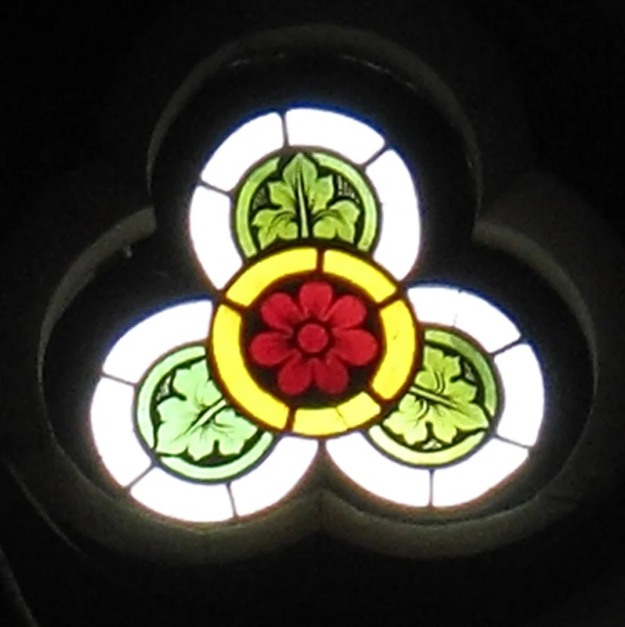 Trefoil-shaped Tracery Light, detail