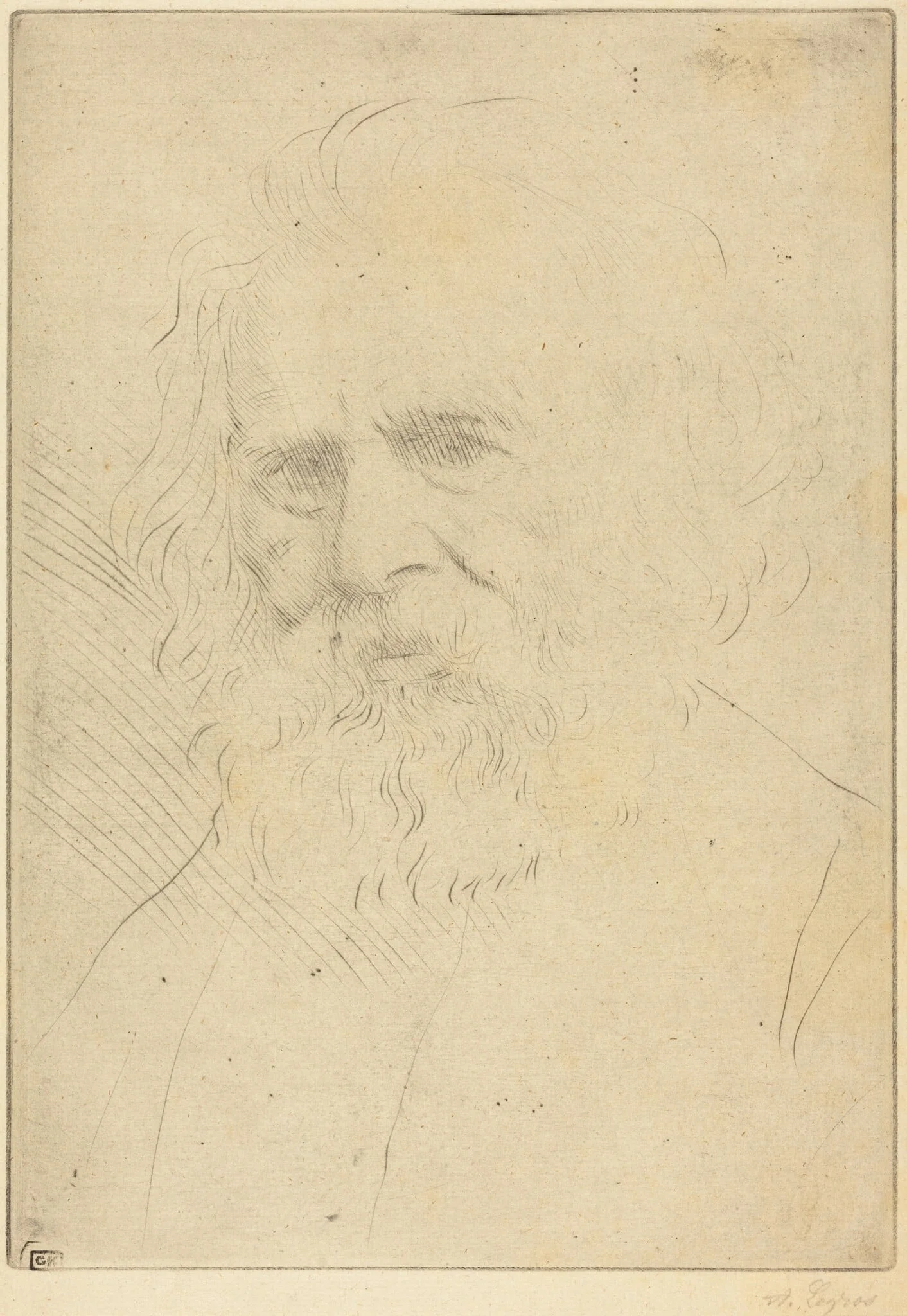 W.H. Longfellow, 1st plate, detail
