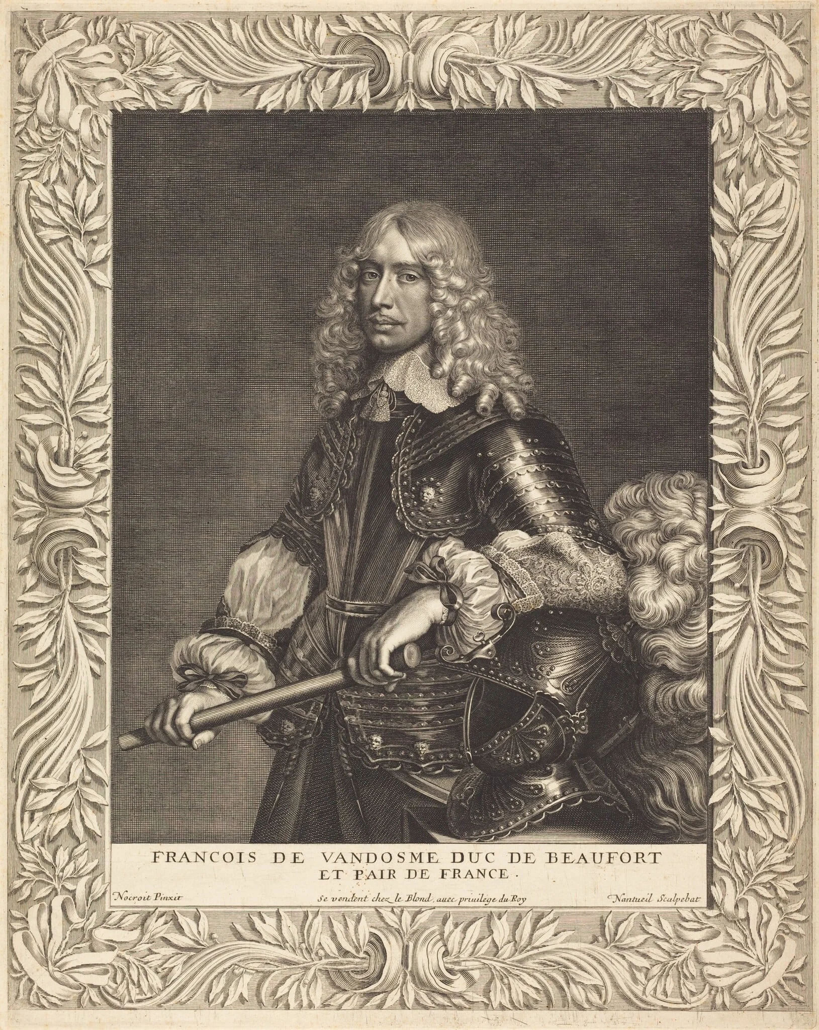 Francois, Duc de Beaufort, detail