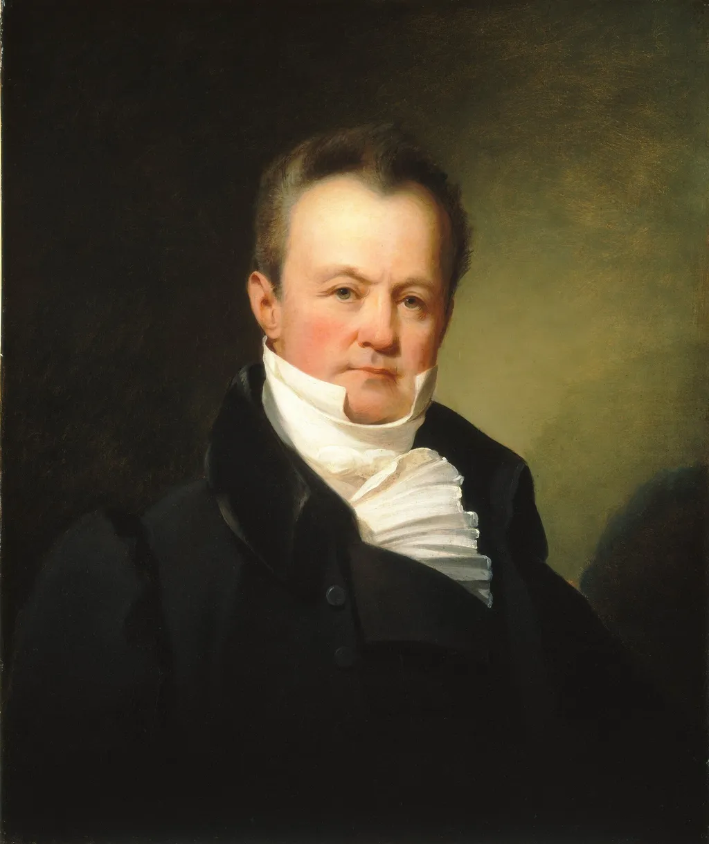 William Clark Frazer, by Jacob Eichholtz, oil, 1830