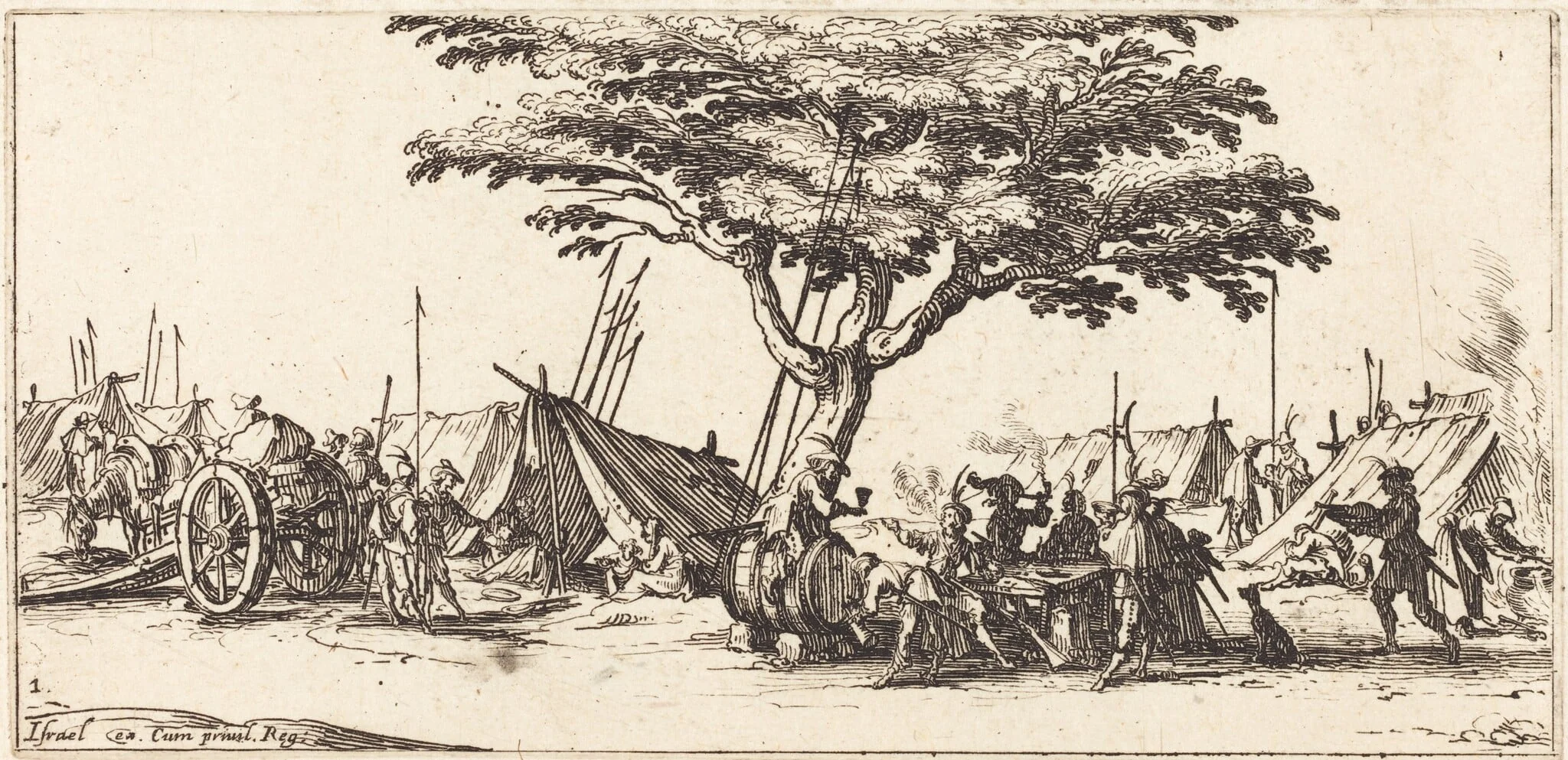 The Camp, detail