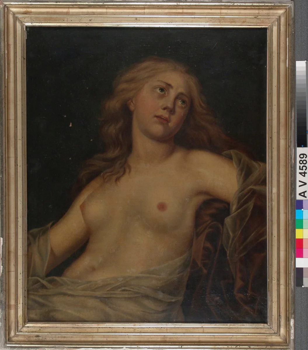 Ariadne, kopio Adolf Ulrik Wertmüllerin mukaan, detail