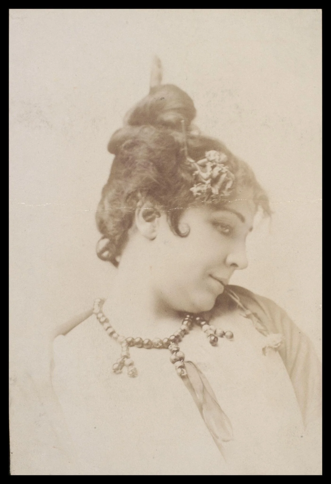 Guy Little Theatrical Photograph, detail