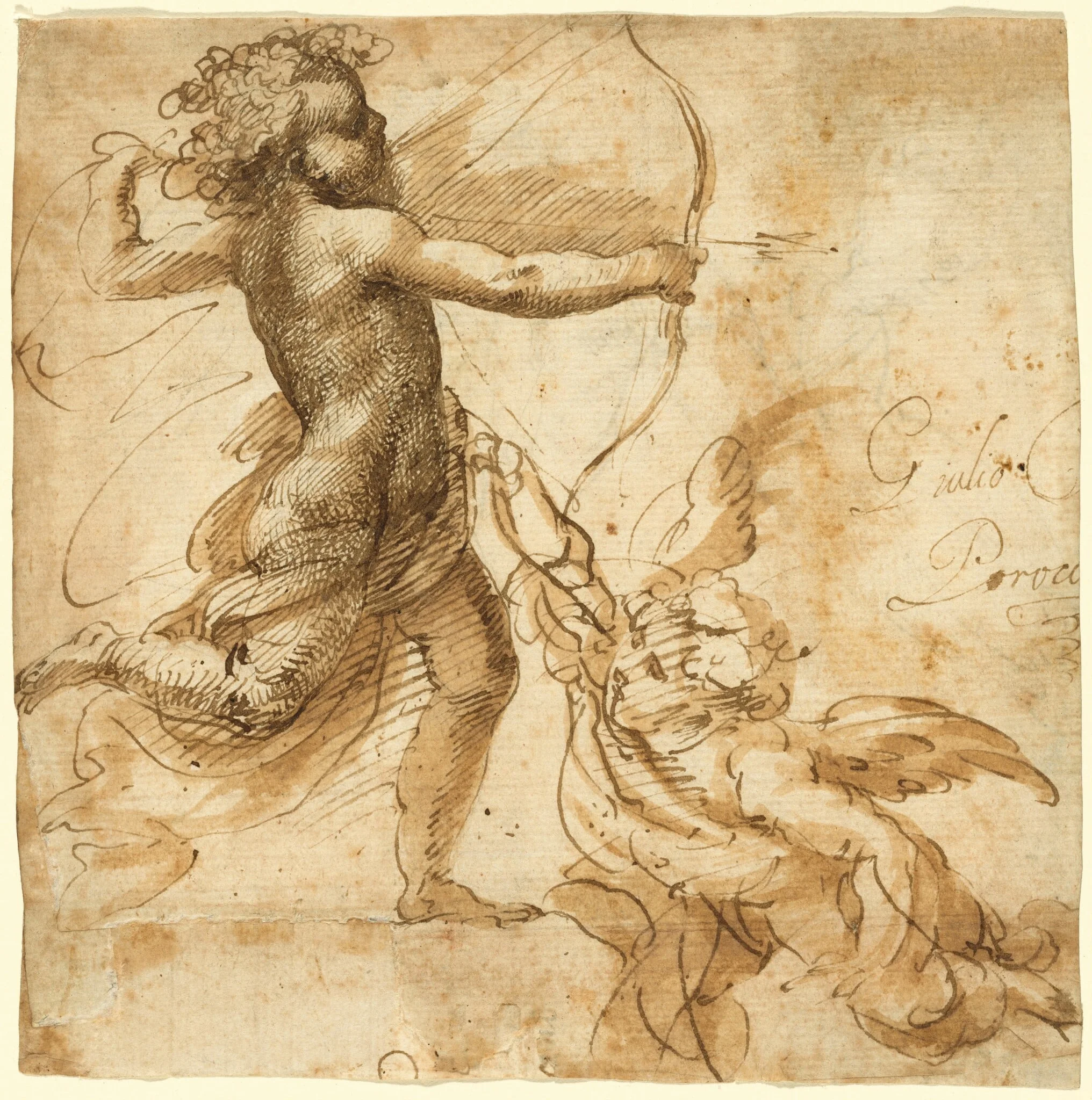 Cupid, detail