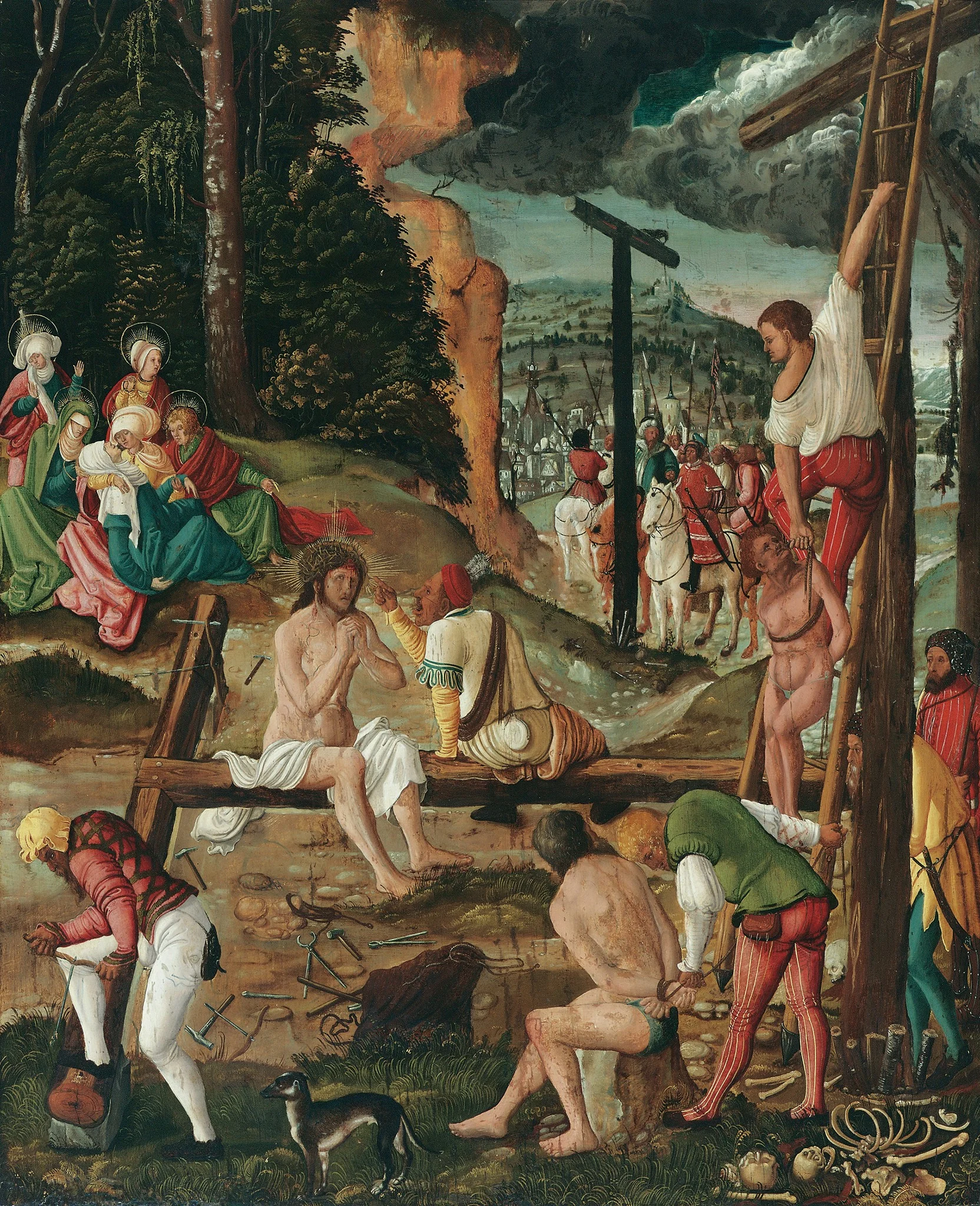 Before Christ's Crucifixion (Christ in Misery), detail
