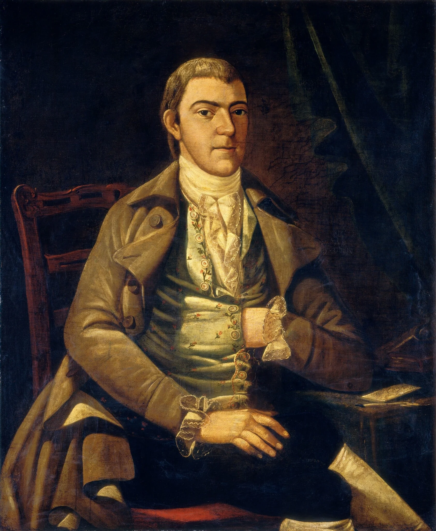 Elisha Doane, detail