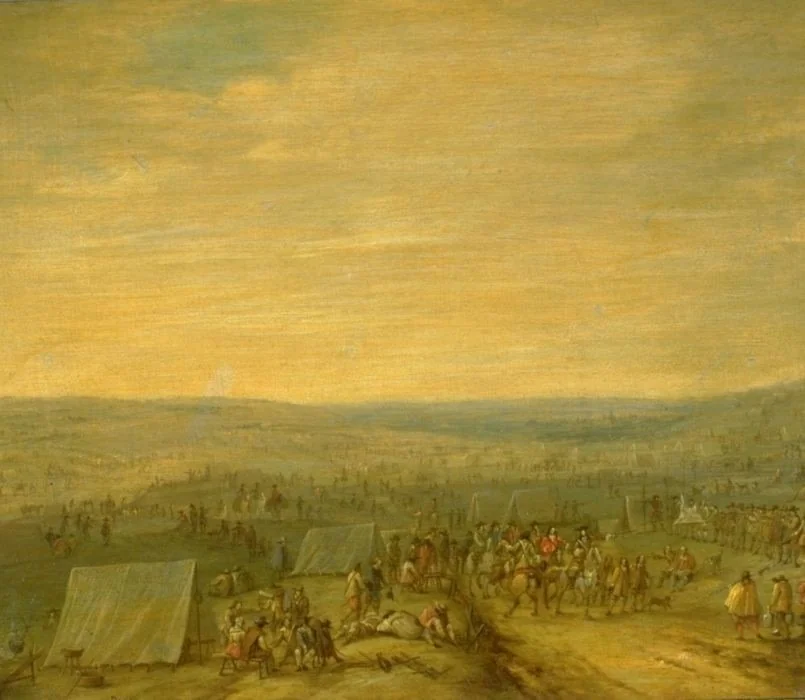 The Encampment, detail
