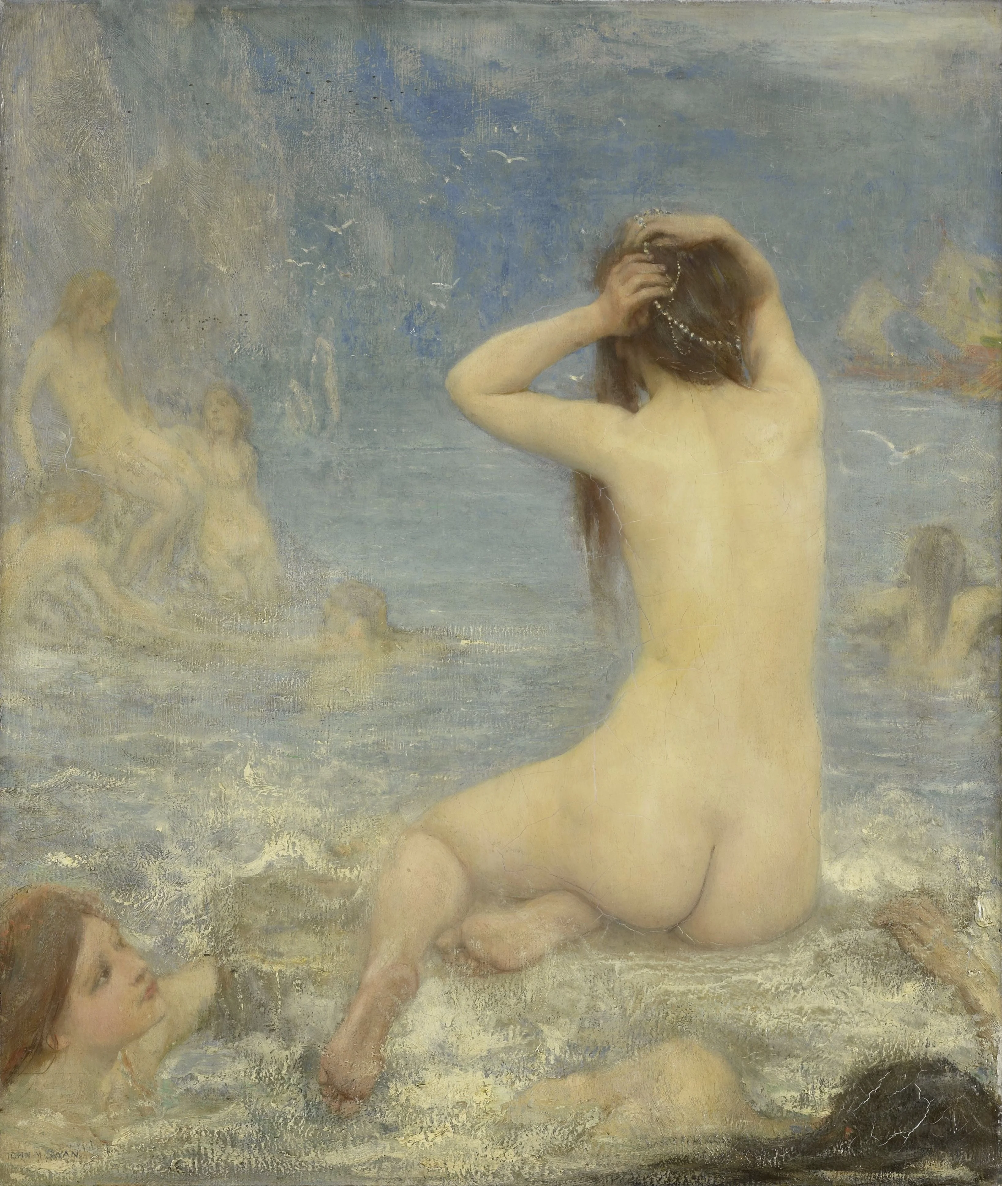 The Sirens, detail