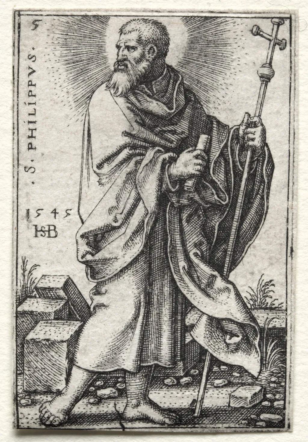 St. Philip, by Sebald Beham, 1546