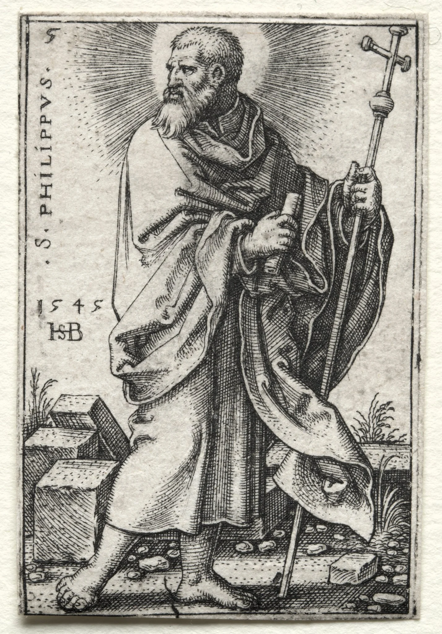 St. Philip, detail