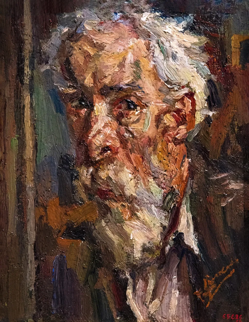 Self-portrait, by Francisco Gimeno Arasa, unspecified, 1925