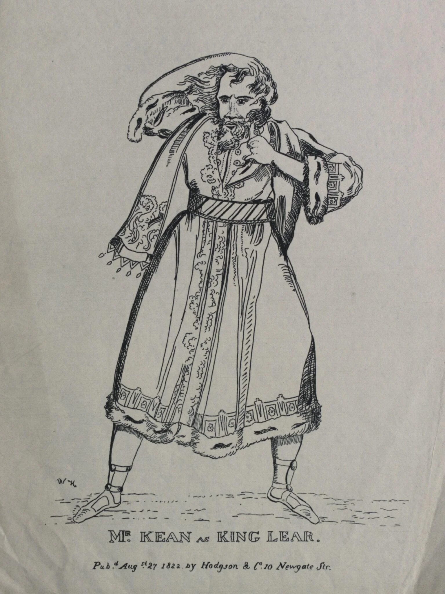 H Beard Print Collection, detail