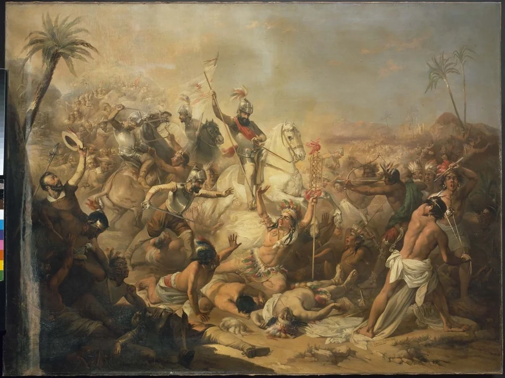 Battle of Otumba, detail