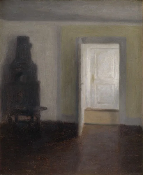 Interior. An Old Stove, detail