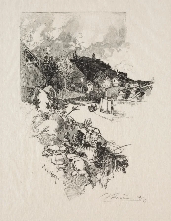 Route de Versailles, detail