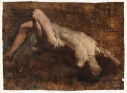 Saint Sebastian, detail