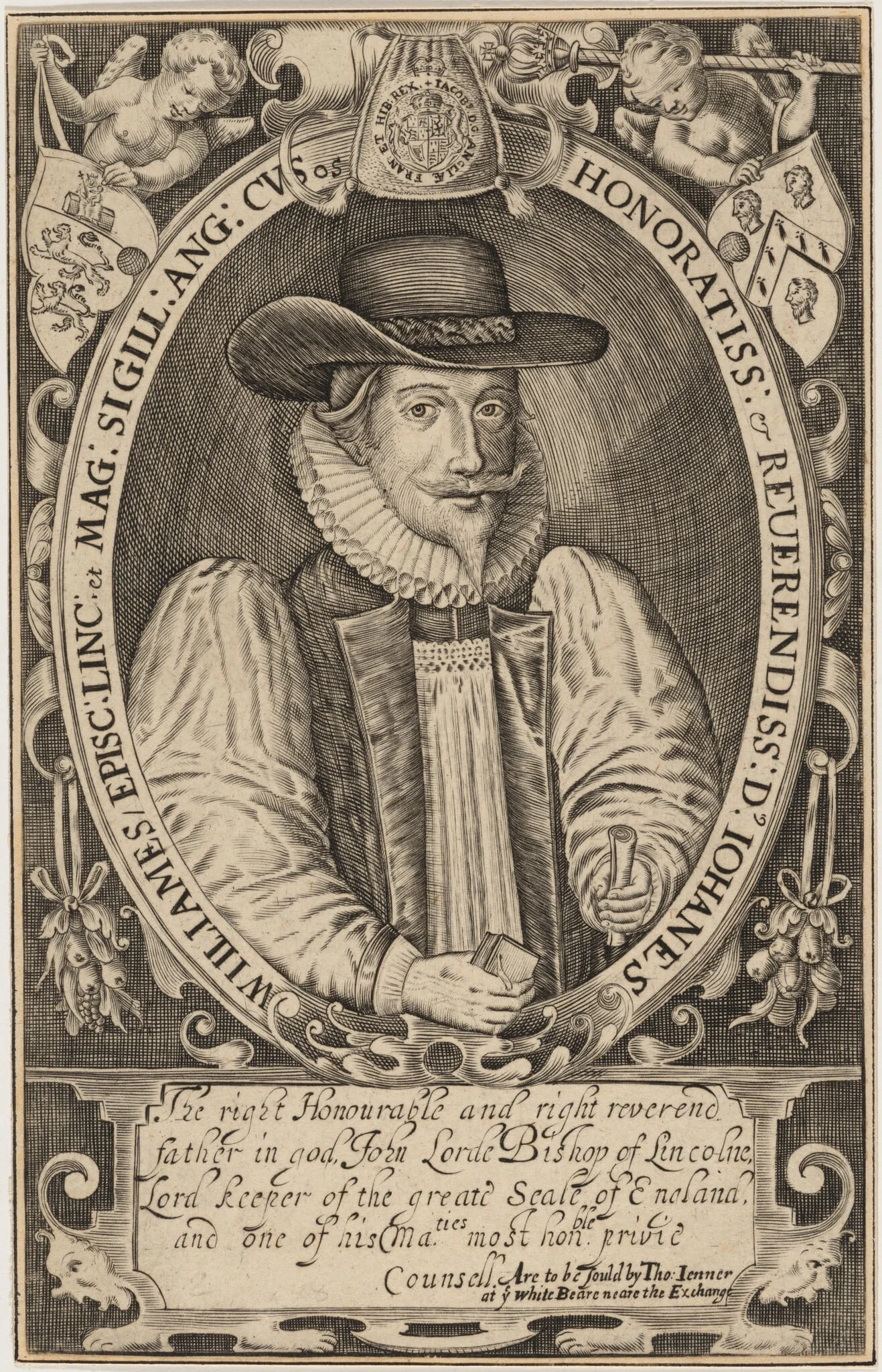 John Williams, Archbishop of York, Lord Keeper, detail