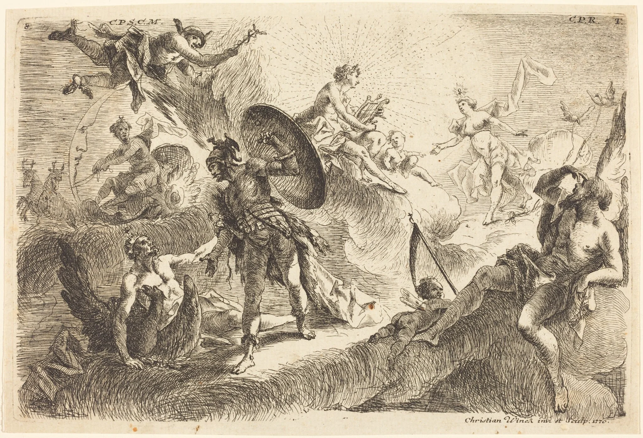 The Seven Planets, detail