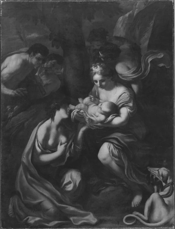 Geburt des Adonis, detail