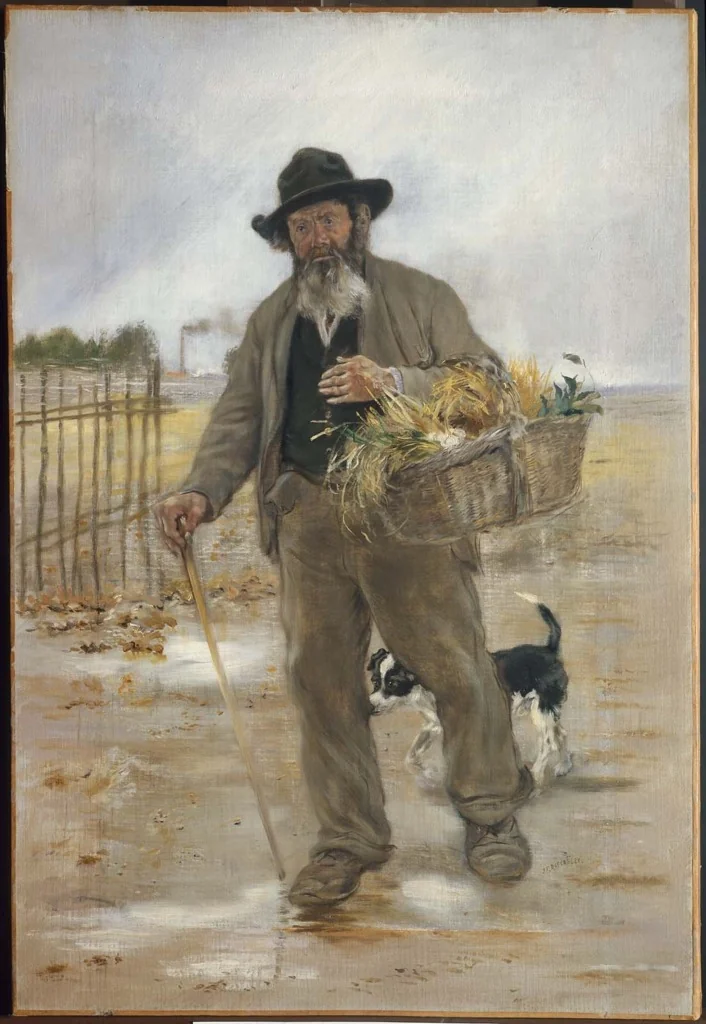 Garlic Seller, detail