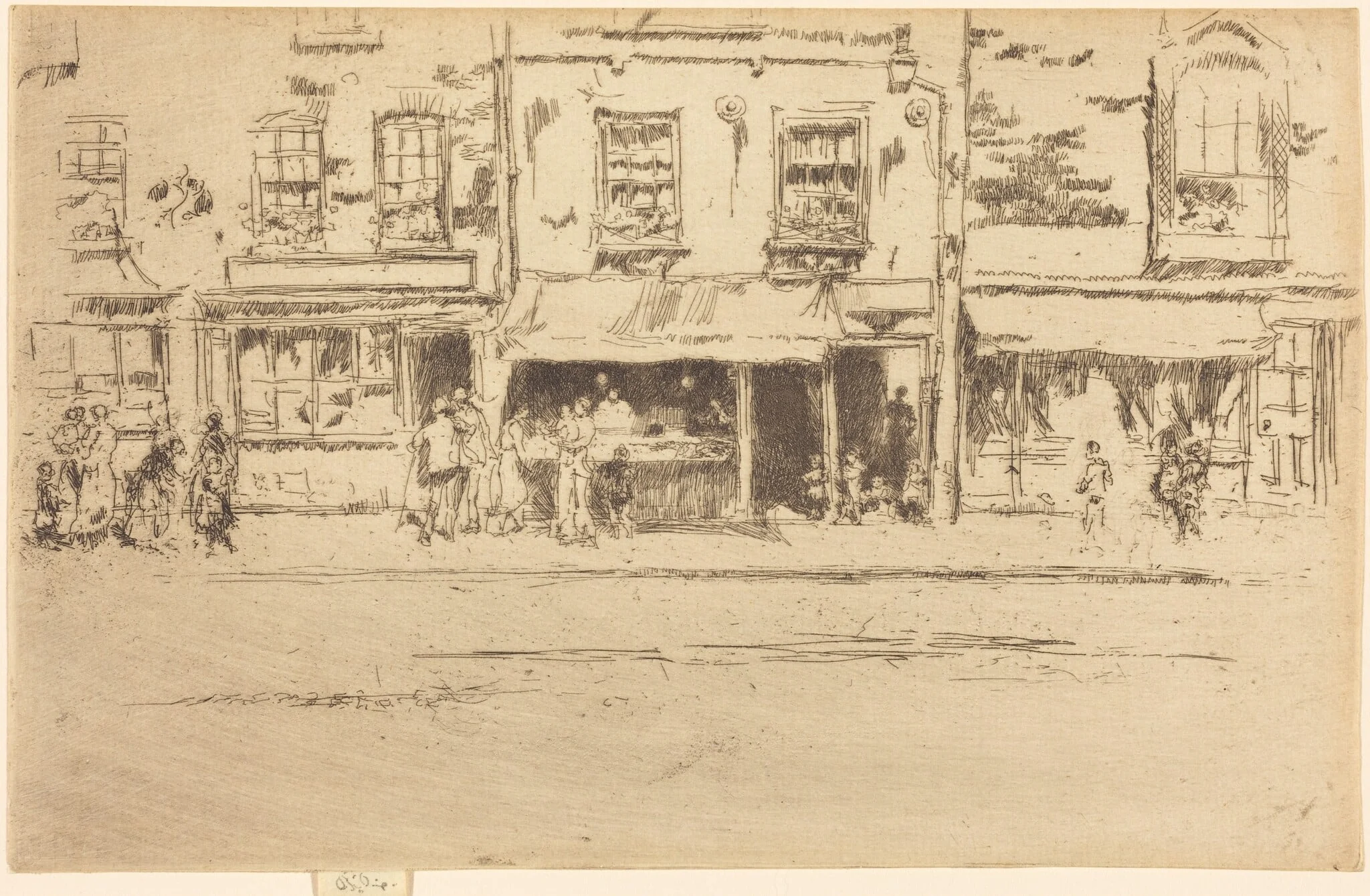 The Fish Shop, Busy Chelsea, detail