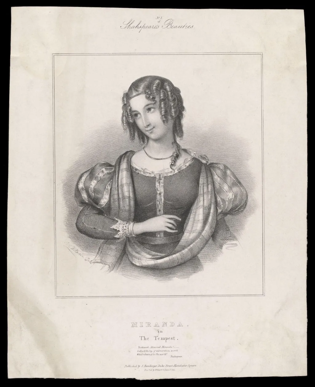 H Beard Print Collection, by J.C. Wilson, 1850