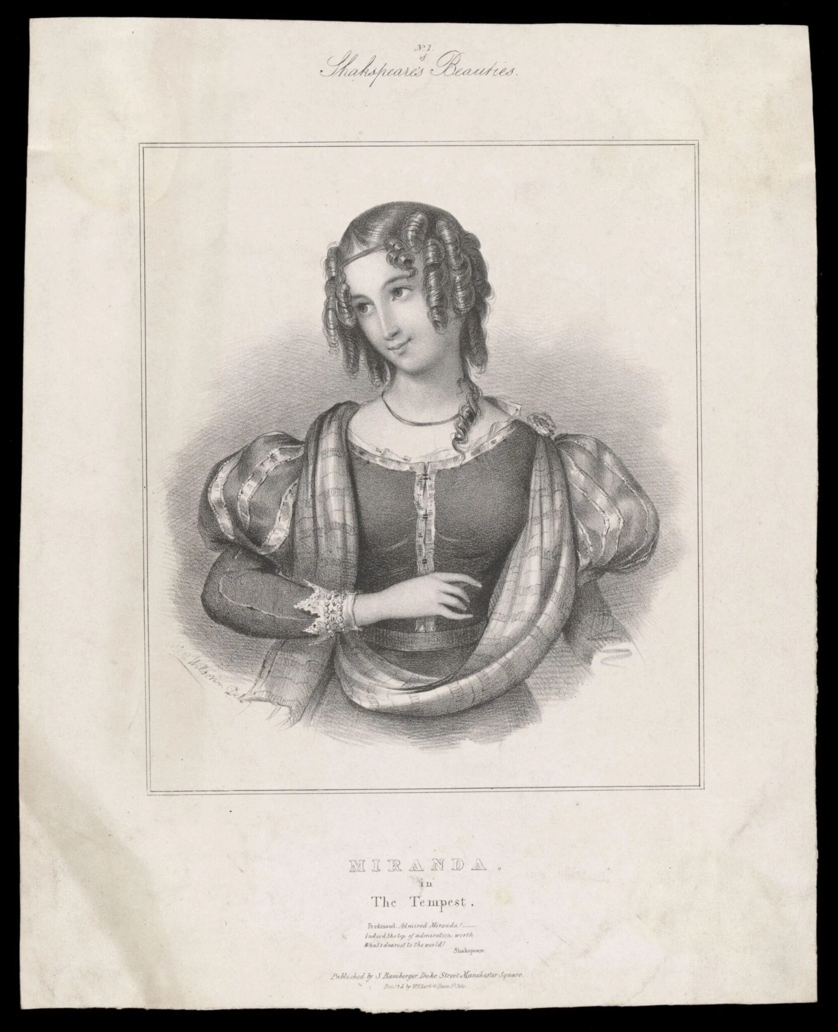 H Beard Print Collection, detail