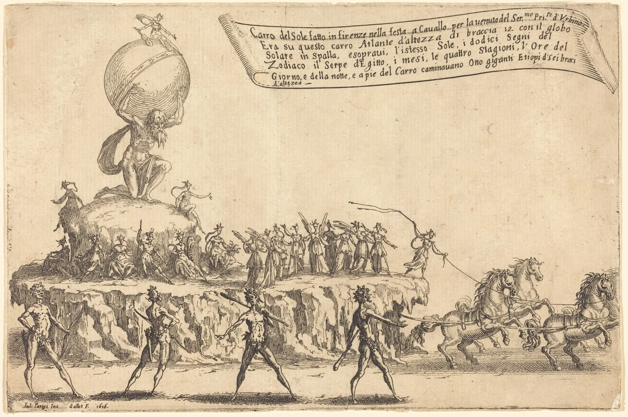 The Float of the Sun, detail