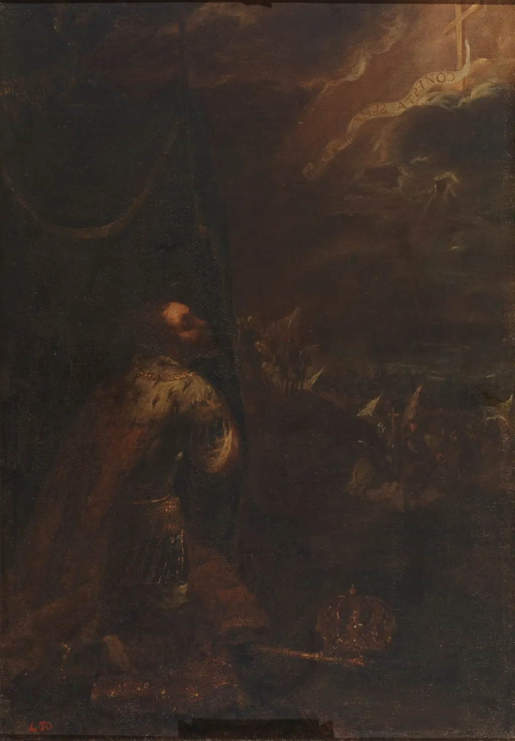 San Fernando arrodillado, by Juan de Valdés Leal, oil, 1675
