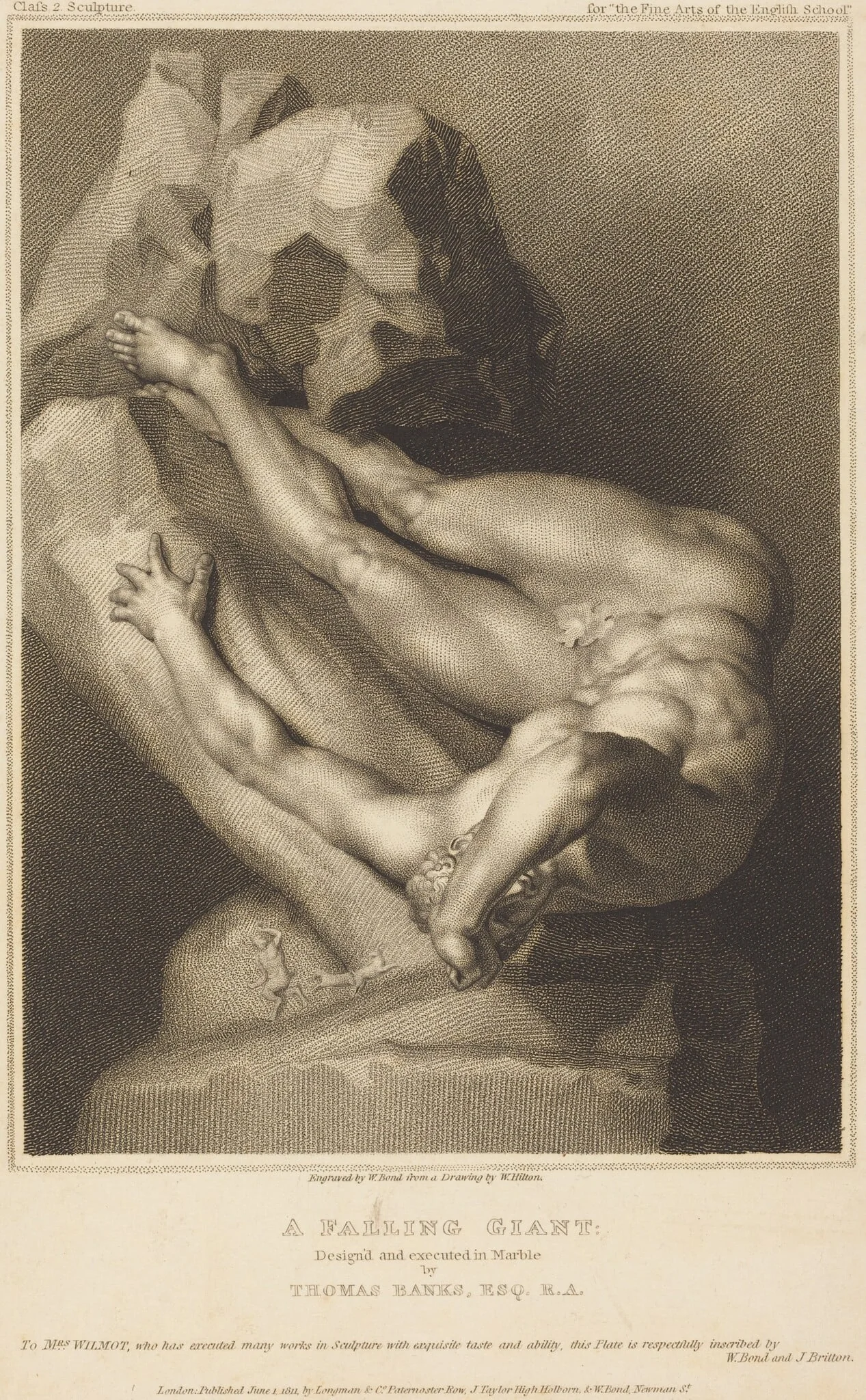 A Falling Giant, detail