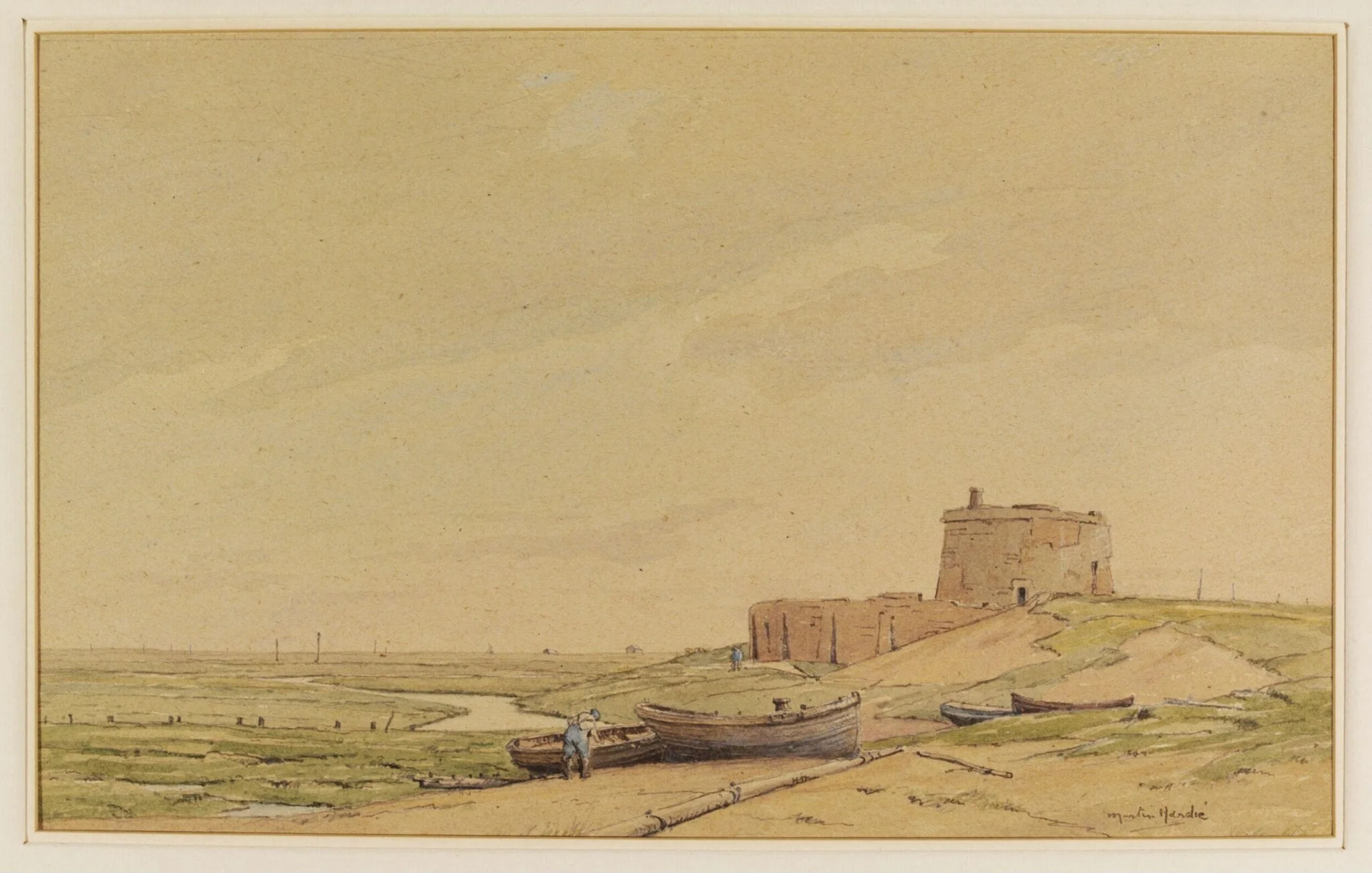 Martello Tower, Rye Port, detail