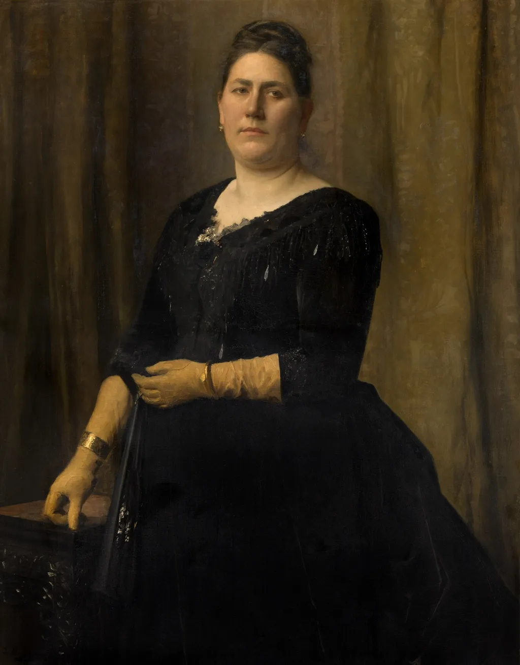 Madame Spée, by Edouard de Jans, oil, 1896