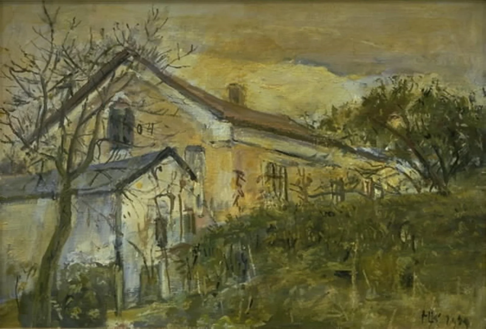 Forsamlingshuset i Slagslunde, detail
