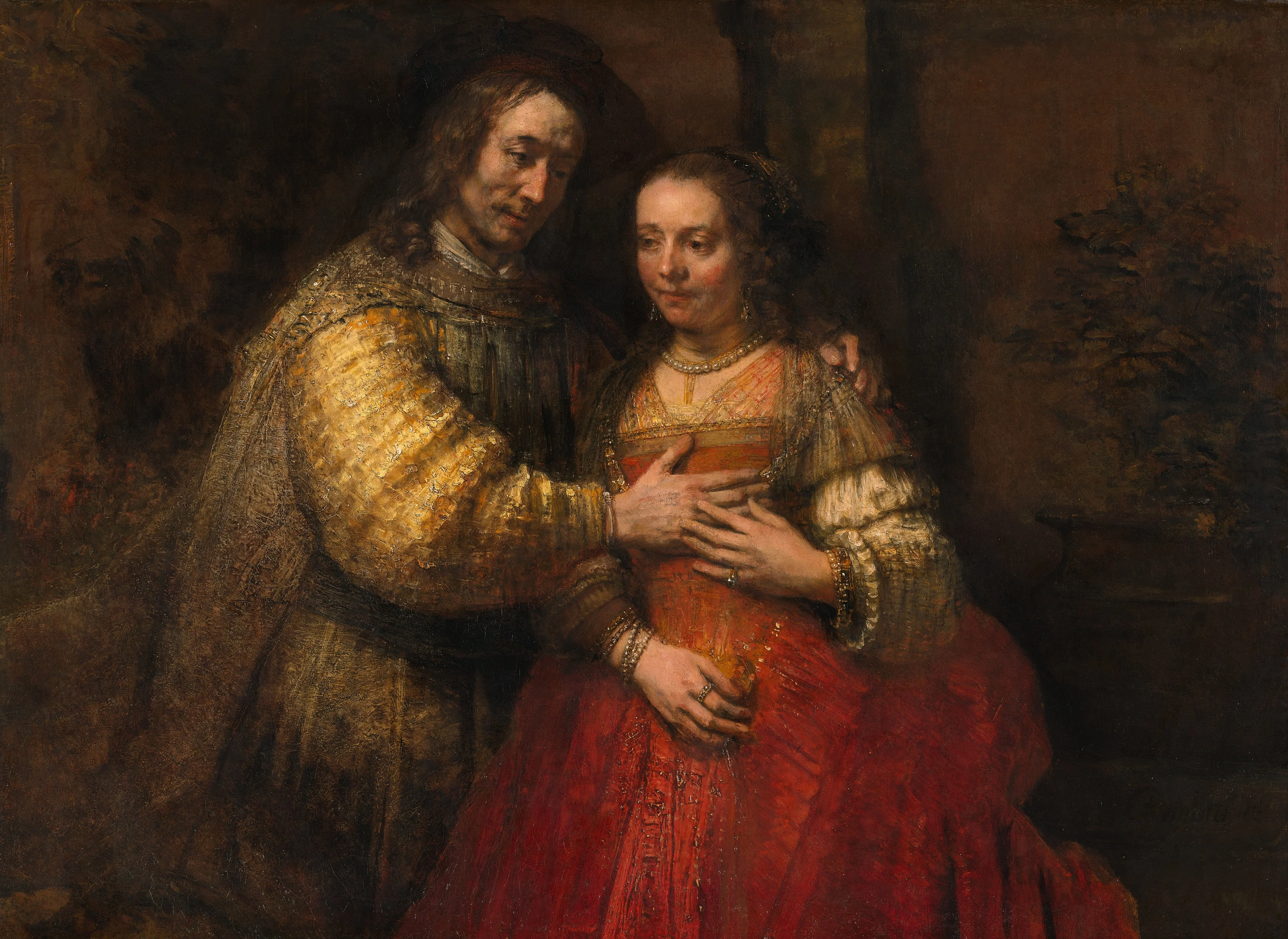 The Jewish Bride, detail