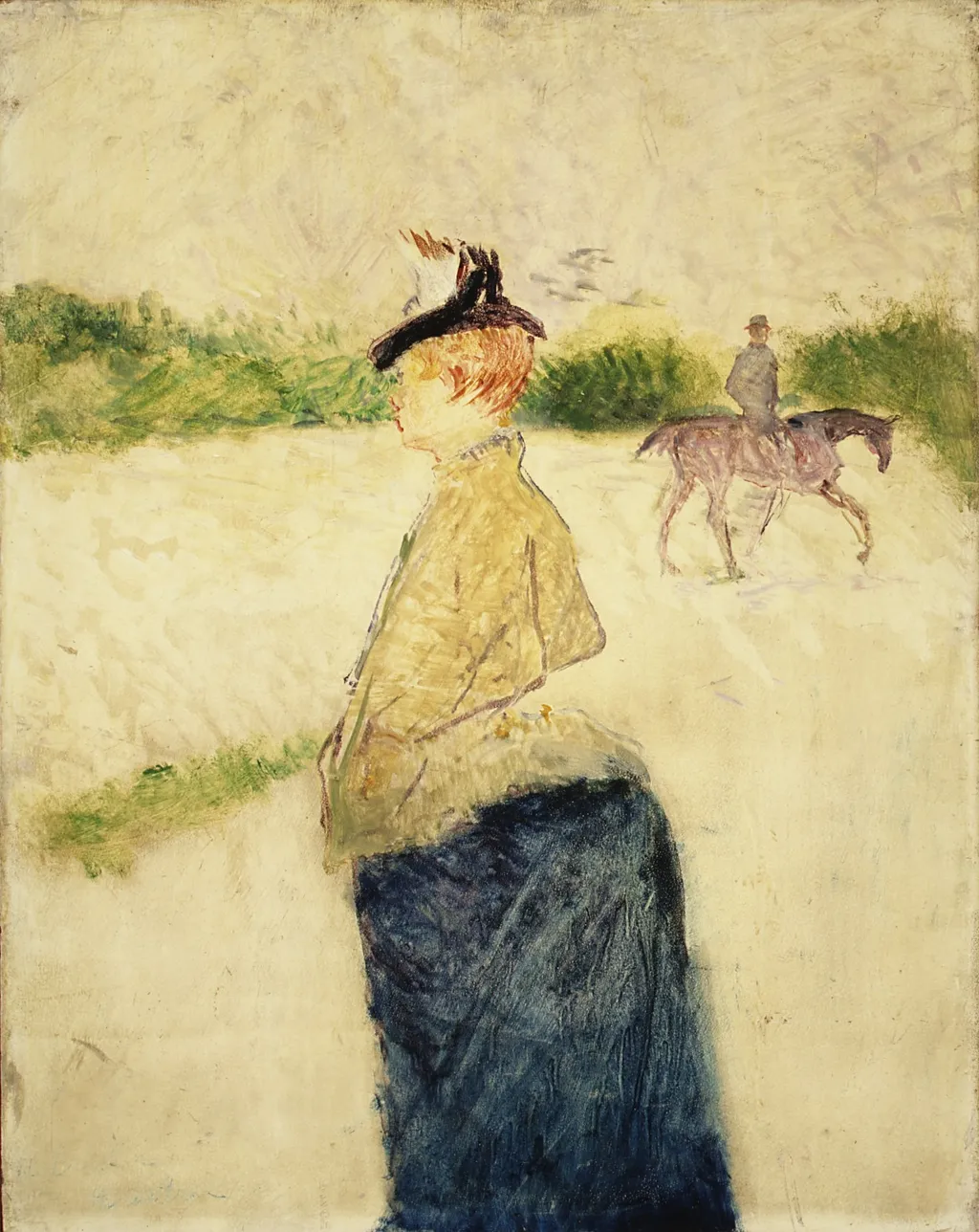 Émilie, by Henri de Toulouse-Lautrec, oil, 1896