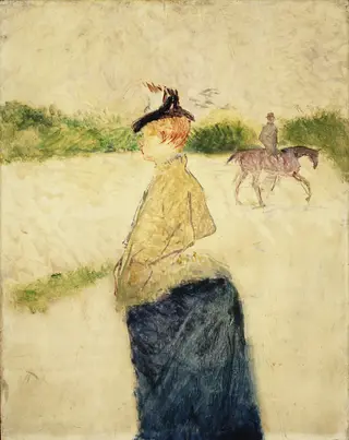Émilie, by Henri de Toulouse-Lautrec, oil, 1896
