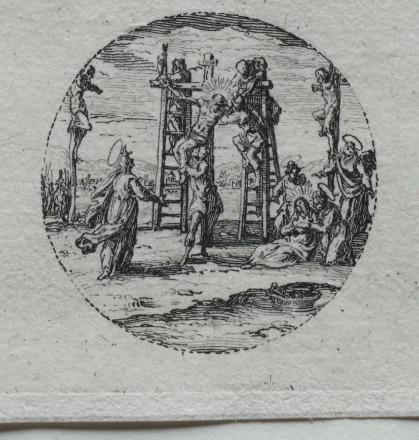 The Mysteries of the Passion: The Crucifixion, detail