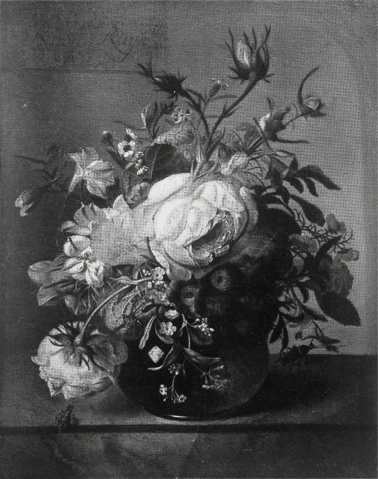 Vase of Flowers, detail