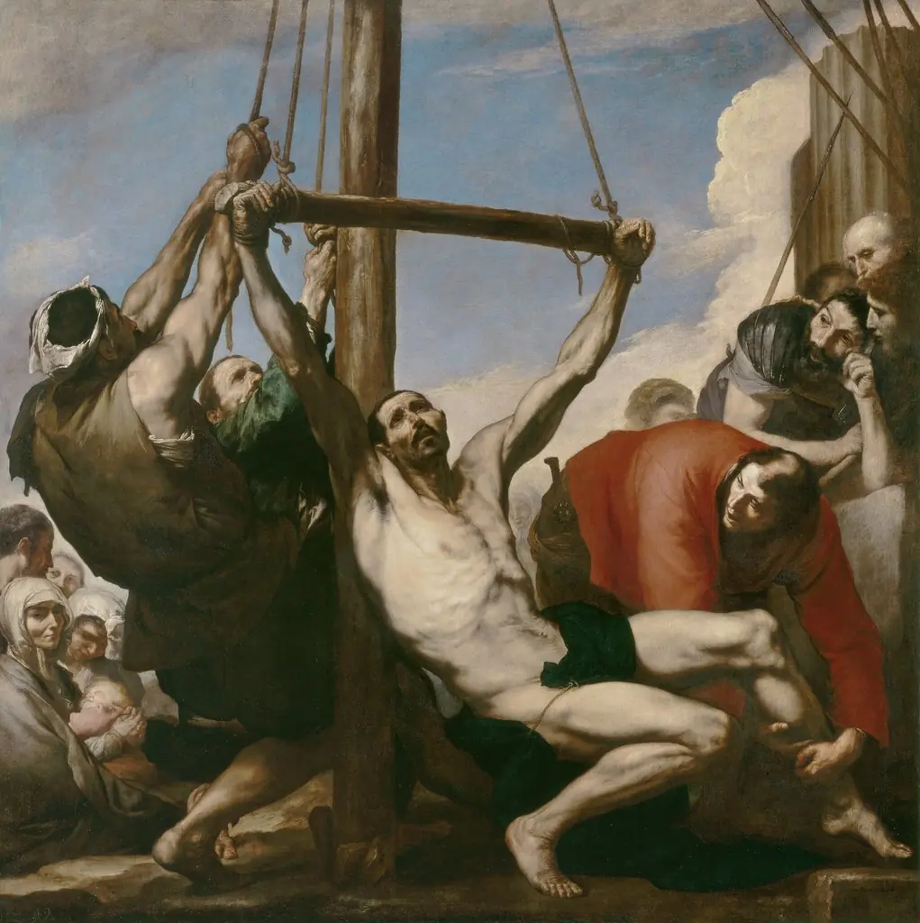 The Martyrdom of Saint Philip, by Jusepe de Ribera, oil, 1639