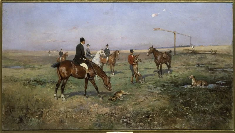 After hunting, detail