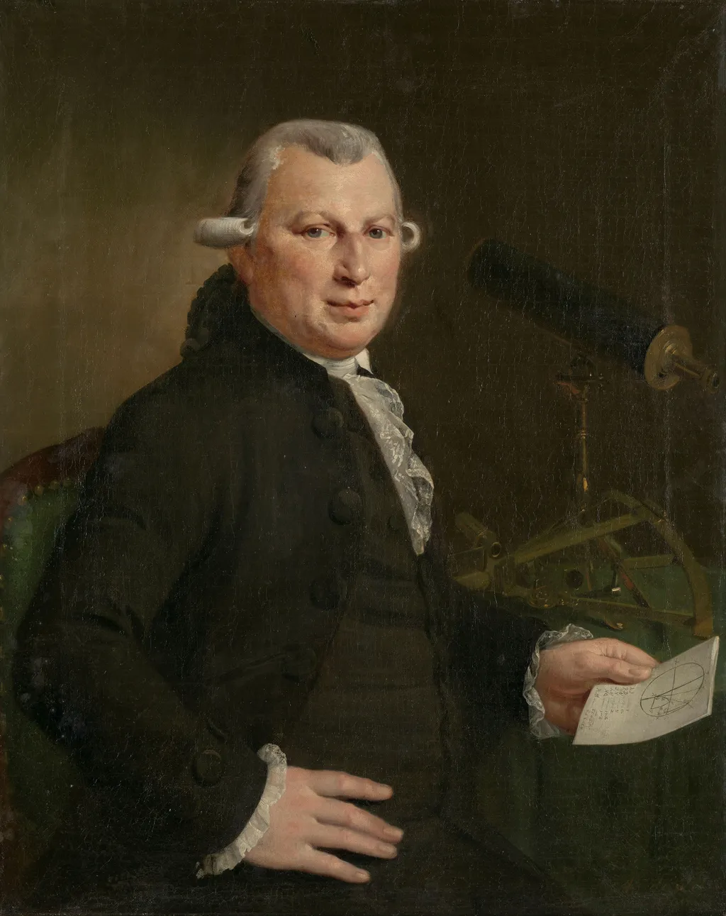 Portrait of Hendrick de Hartog, by Adriaan de Lelie, oil, 1796