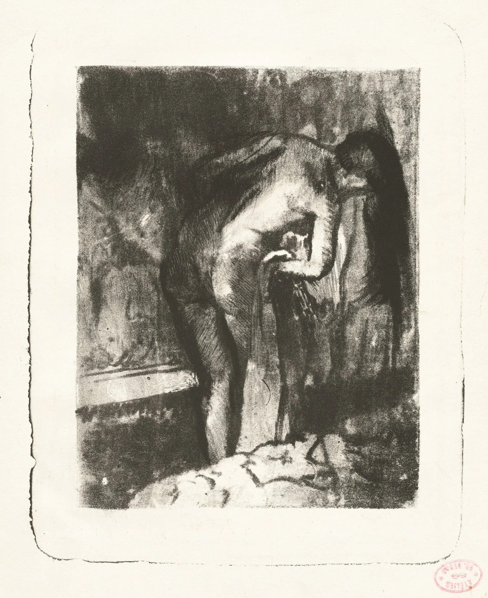 Après le Bain II (After the Bath II), detail