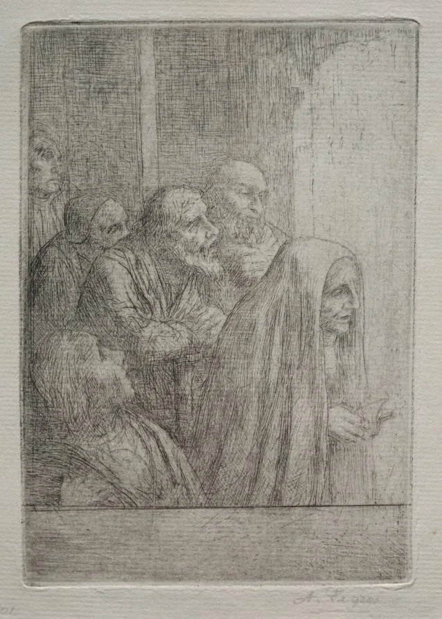 Midnight Mass (Le Messe de Minuit), detail