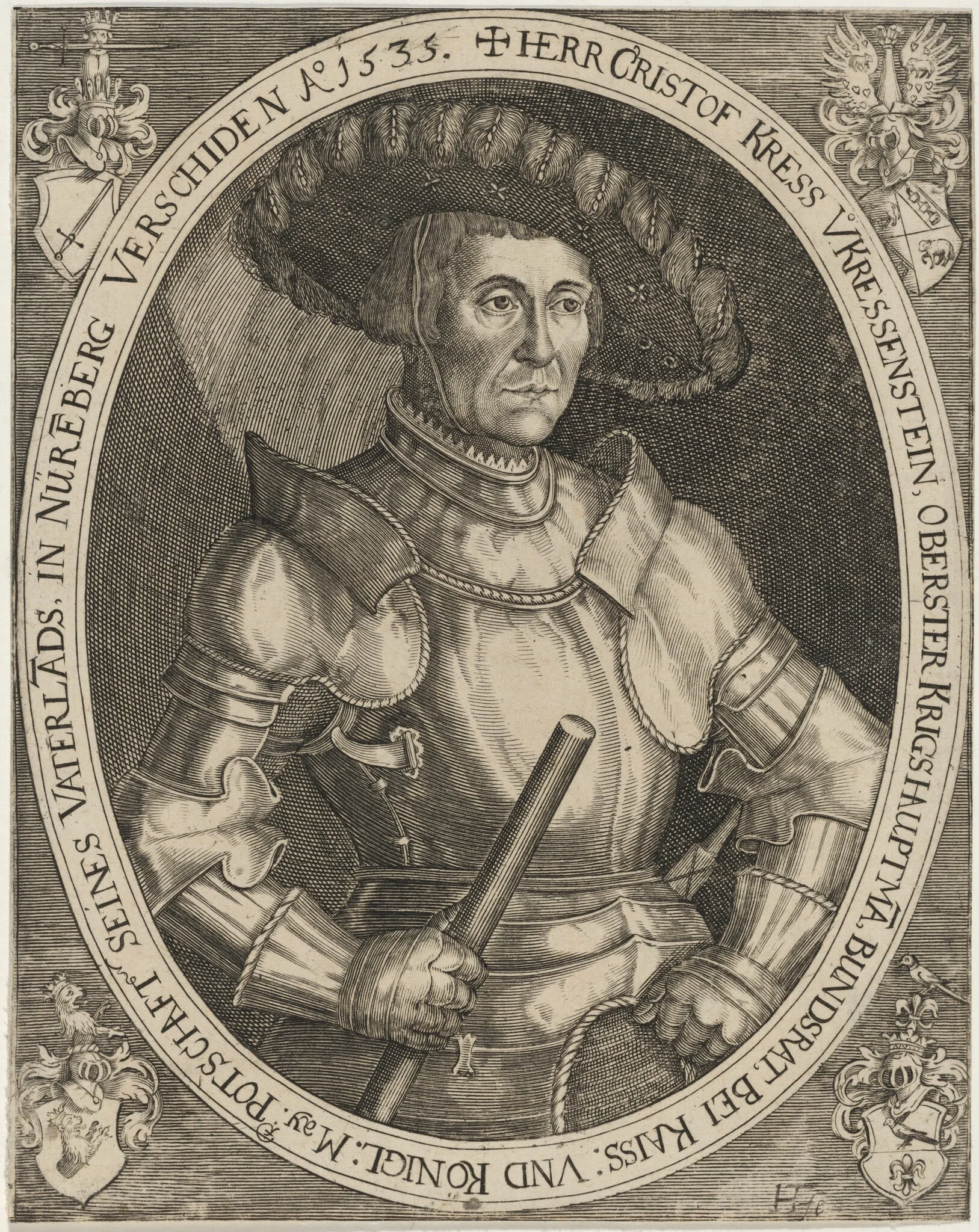 Christoph Kress von Kressenstein, detail